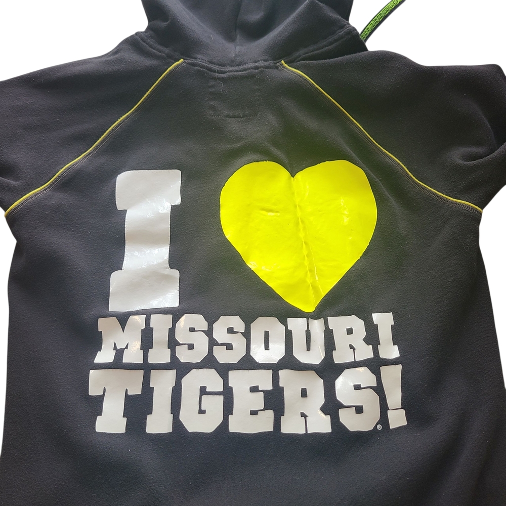 Victoria’s Secret PINK Missouri Tigers Womens Medium Zip Up Vintage Mizzou - Picture 5 of 7